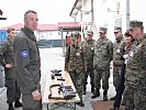 Präsentation für die bosnische Delegation. (Bild öffnet sich in einem neuen Fenster)