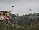 Das Feldlager für die österreichischen Soldaten. (Bild öffnet sich in einem neuen Fenster)