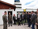 Begrüßung der Parlamentarischen Bundesheerkommission. (Bild öffnet sich in einem neuen Fenster)
