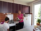 Der neue Herd im SOS-Kinderdorf. (Bild öffnet sich in einem neuen Fenster)