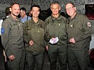 Im Rahmen des Nationialfeiertages erhielten die Soldaten die Spende. (Bild öffnet sich in einem neuen Fenster)
