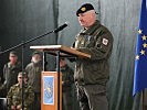 Oberstleutnant Lippert bedankte sich für den Einsatz seiner Soldaten. (Bild öffnet sich in einem neuen Fenster)