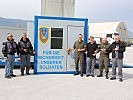 Das Prüfteam sorgt für die Sicherheit der Soldaten im Einsatz. (Bild öffnet sich in einem neuen Fenster)