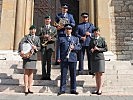 Die Musiker aus Kärnten und Bosnien in Sarajevo. (Bild öffnet sich in einem neuen Fenster)