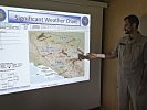 Aktuelle Wetterlage: Fixer Bestandteil beim täglichen Morgenbriefing. (Bild öffnet sich in einem neuen Fenster)