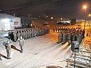 Die EUFOR-Soldaten sind angetreten. (Bild öffnet sich in einem neuen Fenster)