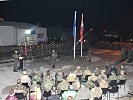 Das 29. EUFOR-Kontingent angetreten zum "Change of Command". (Bild öffnet sich in einem neuen Fenster)