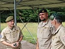 Der Kommandant der EUFOR-Kräfte bei den Bewerben. (Bild öffnet sich in einem neuen Fenster)