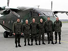 Abflug des Vorauskommandos der Composite Coy. (Bild öffnet sich in einem neuen Fenster)