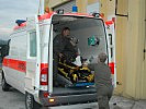 Die Sanitätsversorgung ist im österreichischen Camp sichergestellt. (Bild öffnet sich in einem neuen Fenster)
