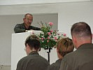 Oberst Müller las Psalm 139. (Bild öffnet sich in einem neuen Fenster)