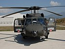 Transporthubschrauber S-70 "Black Hawk": Luftunterstützung für EUFOR. (Bild öffnet sich in einem neuen Fenster)