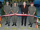 Die feierliche Eröffnung der Unterkunft fand am 5. Juli 2007 statt. (Bild öffnet sich in einem neuen Fenster)