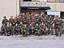 Die österreichischen und polnischen Soldaten nach dem Training. (Bild öffnet sich in einem neuen Fenster)