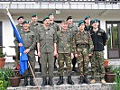 2. Reihe, 2.v.r.: Oberst Günther Rozenits. (Bild öffnet sich in einem neuen Fenster)