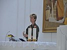 Militärkurat Susanne Baus feierte einen Gottesdienst. (Bild öffnet sich in einem neuen Fenster)