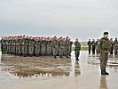 Rott vor der österreichischen Infanteriekompanie. (Bild öffnet sich in einem neuen Fenster)