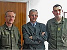 Seidl und Kirchebner mit Minister Mujanovic. (Bild öffnet sich in einem neuen Fenster)