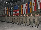 Die österreichischen Soldaten erhielten die EUFOR-Einsatzmedaille. (Bild öffnet sich in einem neuen Fenster)