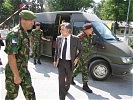 Auch Minister Luis Amado aus Portugal kam zu Gesprächen. (Bild öffnet sich in einem neuen Fenster)