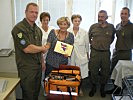 Übergabe des Beatmungsgerätes an Frau Vesna Ivanovic. (Bild öffnet sich in einem neuen Fenster)
