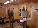 Gelungenes Werk: Die Sauna bietet eine willkommene Abwechslung zum Dienst. (Bild öffnet sich in einem neuen Fenster)