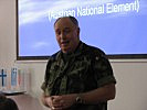 Der "Liaison and Observation Team"-Koordinator Oberstleutnant Long. (Bild öffnet sich in einem neuen Fenster)