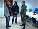 Besuch beim Liaison and Observation Team in Tuzla. (Bild öffnet sich in einem neuen Fenster)