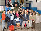Die begeisterten Kinder aus Bratunac. (Bild öffnet sich in einem neuen Fenster)
