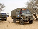 Unimog-Transporter und Lkw ergänzen unsere Flotte. (Bild öffnet sich in einem neuen Fenster)