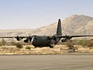 Unsere "Herc" in Abéché: die einzige Direktverbindung nach Österreich. (Bild öffnet sich in einem neuen Fenster)