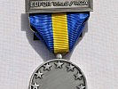 Die EUFOR-Einsatzmedaille. (Bild öffnet sich in einem neuen Fenster)