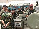 Besonders beeindruckt zeigte sich Generalmajor Zorlu vom Radpanzer Pandur. (Bild öffnet sich in einem neuen Fenster)