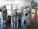 Check-In in Linz-Hörsching. (Bild öffnet sich in einem neuen Fenster)