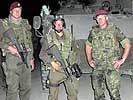 Abgesessene Patrouille durch die nächtlichen Straßen Kabuls. (Bild öffnet sich in einem neuen Fenster)