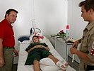 ... werden von den Bundesheer-Soldaten ... (Bild öffnet sich in einem neuen Fenster)