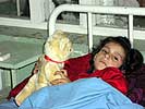 Ein außergewöhnliches Geschenk für kranke Kinder. (Bild öffnet sich in einem neuen Fenster)