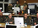 Soldaten des Stabes der neuen "Multinational Battle Group South". (Bild öffnet sich in einem neuen Fenster)