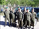 Das österreichische Team in Orahovac. (Bild öffnet sich in einem neuen Fenster)