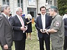 V.l.: Egger, Dörfler, Brieger, Luif. (Bild öffnet sich in einem neuen Fenster)