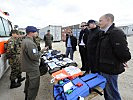 Die österreichischen KFOR-Soldaten präsentierten ihre Ausrüstung. (Bild öffnet sich in einem neuen Fenster)
