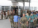 Der Übungsleiter zeigte sich zufrieden und ließ die Übung Revue passieren. (Bild öffnet sich in einem neuen Fenster)
