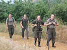 Die Route führte über 25 oder 50 Kilometer rund um das Camp der Dänen. (Bild öffnet sich in einem neuen Fenster)