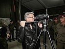 Die Aufklärungskompanie präsentierte dem Besucher ihre Ausrüstung. (Bild öffnet sich in einem neuen Fenster)