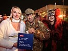 ...unterstützte die Gruppe die Spendenaktion "Licht ins Dunkel". (Bild öffnet sich in einem neuen Fenster)