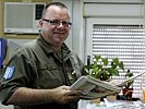 "Die Soldaten werden laufend mit Tageszeitungen aus Österreich beliefert". (Bild öffnet sich in einem neuen Fenster)