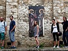 Die Band in Prizren. (Bild öffnet sich in einem neuen Fenster)