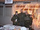 Wachtmeister Widlak mit deutsch/Schweizer Verkaufsunterstützung. (Bild öffnet sich in einem neuen Fenster)