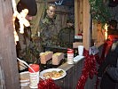 Schweizer Raclette auf Weißbrot als Verkaufsschlager. (Bild öffnet sich in einem neuen Fenster)