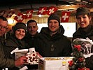 Die Krankenschwestern sammeln für einen guten Zweck. (Bild öffnet sich in einem neuen Fenster)